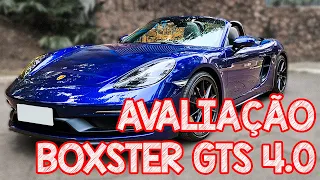 Avaliação Porsche Boxster 718 GTS 4.0 2022 CONVERSÍVEL SUPER ESPORTIVO FANTÁSTICO