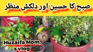 subha ka haseen manzar/enjoy with me/huzaifa Mom, s vlog/Azad Kashmir
