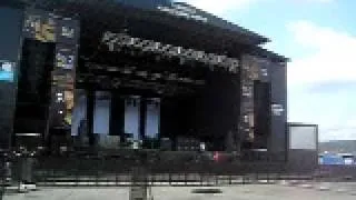 Soundcheck before Deep Purple's show in Istanbul