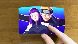 HINATA'S FIRST TIME | Naruto Parody FlipBook Animation
