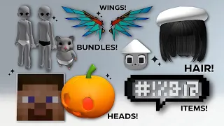 HURRY! GET THESE NEW FREE ITEMS/BUNDLES & HEADS NOW 😱🤩 *COMPILATION*