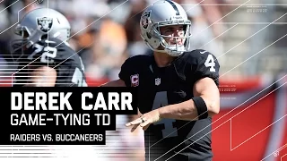 Derek Carr Leads Game-Tying TD Drive! | Raiders vs. Buccaneers | NFL