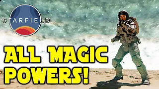 STARFIELD - All 24 Magic Powers Showcase!