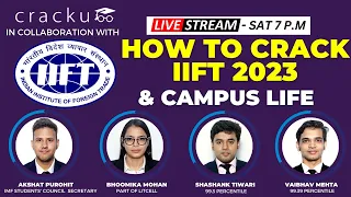 How To Crack IIFT 2023 🔴 Live By IIFT Delhi