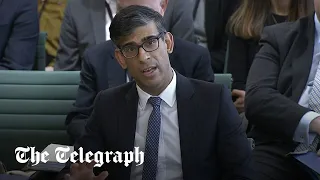 Rishi Sunak gives evidence at Liaison Committee