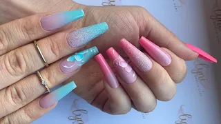 Ombre Naildesign mit Speedflower | Das kann JEDER