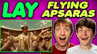 Lay - 'Flying Apsaras' Dance Practice + Visualizer REACTION!!