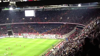 Ajax Amsterdam Fans singing Bob Marley's "Three Little Birds"