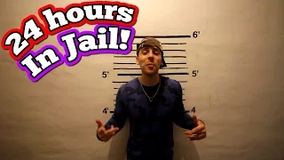 (GHOSTS!) 24 HOUR OVERNIGHT CHALLENGE IN JAIL// 24 HOUR OVERNIGHT FORT CHALLENGE IN HAUNTED PRISON!