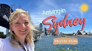 P1 | Travelling to Australia, Wake up Sydney Hostel and Walking tour | Natasha Atlas