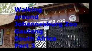 Walking around Johannesburg Zoo; Gauteng; South Africa Part 3