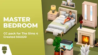 Release Trailer «The Sims 4 Master Bedroom» / CC Pack