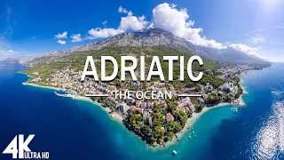 FLYING OVER ADRIATIC (4K UHD) - Relaxing Music Along With Beautiful Nature Videos - 4K Video HD