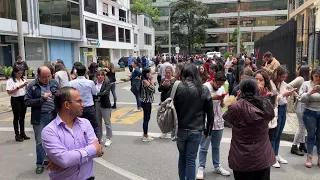 People on streets after strong quake rattles Colombian capital | AFP