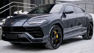 Lamborghini Urus, 2019 | 4K Walkthrough | Обзор Ламборгини урус. Детали экстерьера и интерьера