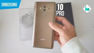 Huawei Mate 10 Pro - Unboxing en español