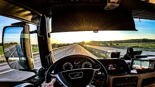 A DAY IN THE LIFE OF A TRUCK DRIVER IN EUROPE