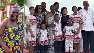 Hon John Kumah Thanksgiving Service. Watch how Wife and children finally smile 😂 at Pastor Sermon