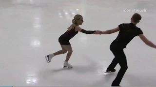 02 Sarah ROSE & Ian MEYH - US Nationals 2018 - Junior Pairs SP