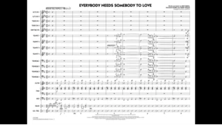 Everybody Needs Somebody To Love arr. Paul Murtha