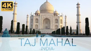 Taj Mahal India 4k Tour and Inside View HD Video