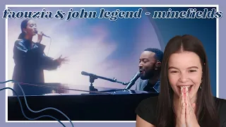 Faouzia & John Legend - 'Minefields' Live on The Today Show Reaction | Carmen Reacts