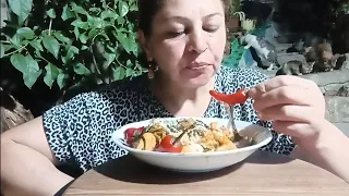 EV ALCAM İNŞALLAH‼️DOLU DOLU İKİ TABAK YEDİM MUKBANG