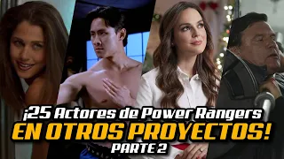 25 ACTORES de POWER RANGERS ⚡ en OTROS PROYECTOS - PARTE 2 | Armando R.