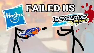 How Hasbro "Killed" The Beyblade Franchise (Rise And Downfall Part 2) #HasbroDoBetter