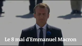 Emmanuel Macron préside les commémorations du 8 mai 1945 pour la première fois