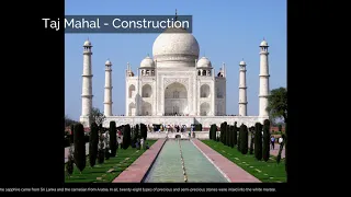Taj Mahal | Construction