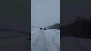 Коллапс  на дорогах Харьковской области