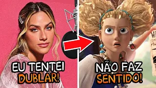 Dublagens ESTRANHAS feitas por FAMOSOS (PARTE 2) 🤏🤔