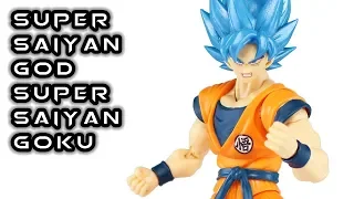 S.H. Figuarts SUPER SAIYAN GOD SUPER SAIYAN GOKU Dragon Ball Super Action Figure Review