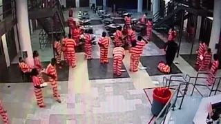 PRISON GUARD LITERALLY BODY SLAMS INMATE TO DEATH