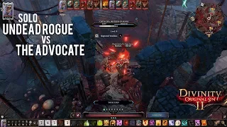 Divinity: Original Sin 2 {SOLO} Undead Rogue vs The Advocate