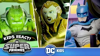 DC Super Friends | Kids React! Brains Beats Brawn | @dckids