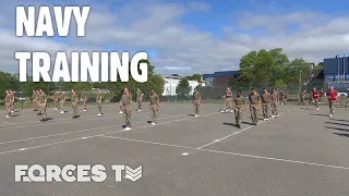 How Is The Royal Navy Training New Recruits While Social Distancing? | Forces TV