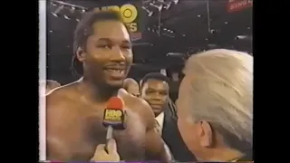 Lennox  LEwis Interview after his defeat and the Mental Breakdown of a Oliver Mccall