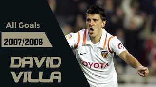 PES 2008 - David Villa ● All Goals in Valencia [1080p HD]