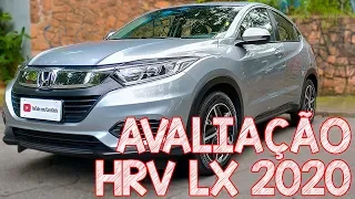 Avaliação HR-V 1.8 LX 2020 - a versão de entrada de 95 mil!