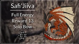 [MHWI] Safi'Jiiva Bow Solo - Full Energy R13 Tips and Commentary