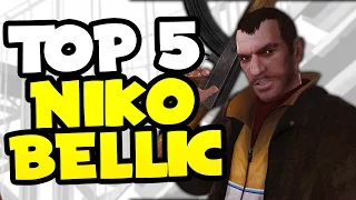 TOP 5 BEST "NIKO BELLIC" EASTER EGGS IN GTA 5! (GTA V)