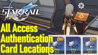Honkai Star Rail access authentication card locations, how to unlock all doors, Herta Space Station
