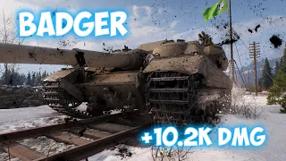 Badger - 9 Frags 10.2K Damage - Kept the direction alone! - World Of Tanks