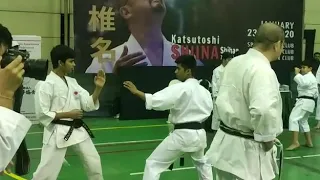 JKA karate Katsutoshi Shiina camp 2020