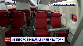 Cum arată avionul care va parcurge zborul București-New York fără escală