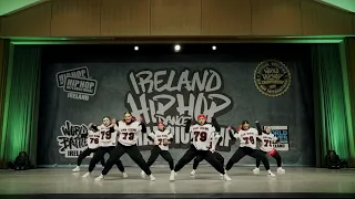 Royalty - (Bronze Medalist Megacrew Division) at HHI Ireland 2024 Finals