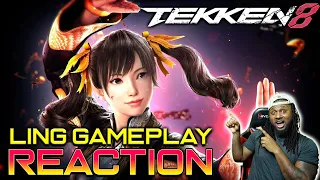 Baby-Faced Ling Ling! (Ling Xiaoyu Gameplay Trailer Reaction) | Tekken 8