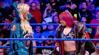 Charlotte Flair puts her championship on the line against Asuka's undefeated streak at WrestleMania